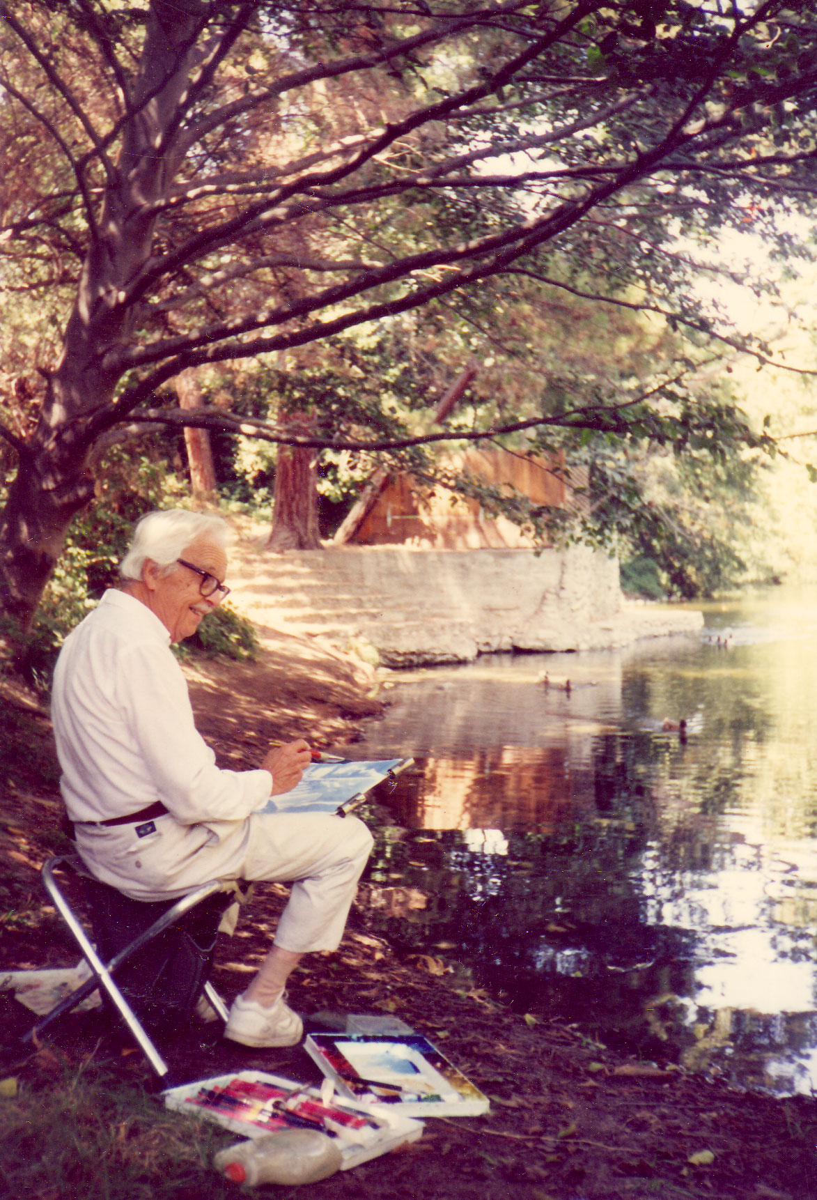Painting at the Carmel River